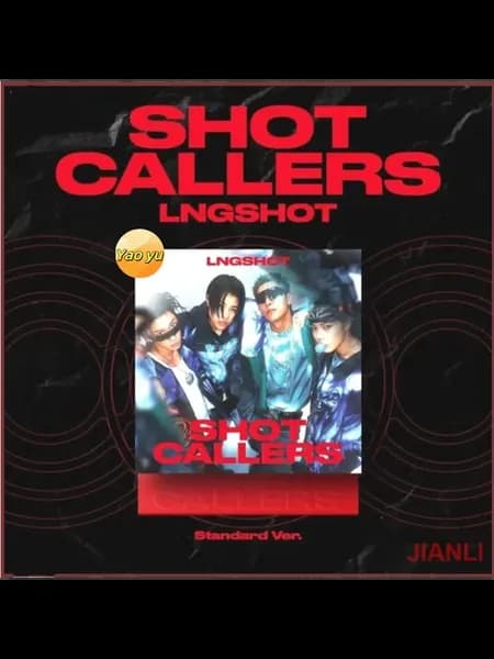 Альбом LNGSHOT SHOT CALLERS 1st EP,Standard ver