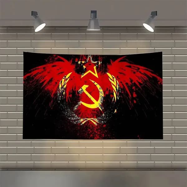 Флаг СССР, советские флаги, декор для комнаты, уличный , персонализированные изделия, спален, домашний гобелен.