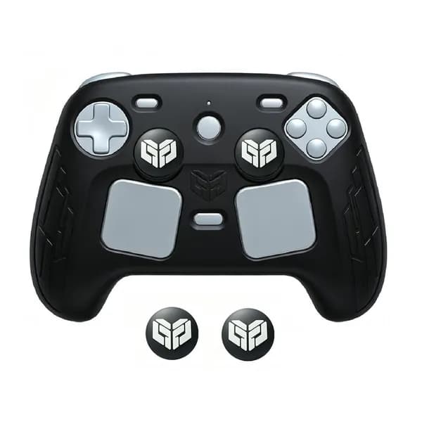 Чехол для Steam Controller 2 с силиконовой накладкой и насадками, Черный