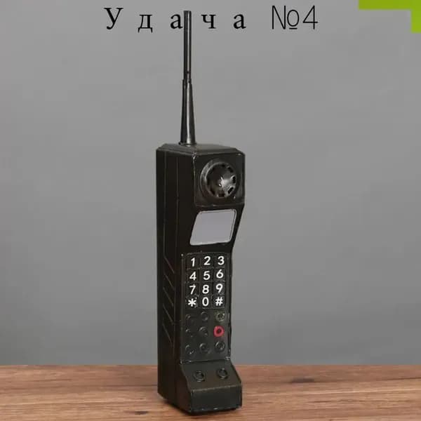 Модель мобильного телефона, винтажный телефон, ретро-игрушка, держатель для записи в офисе