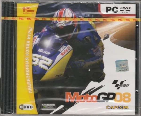 Игра MotoGP 08 (Jewel) (PC, Windows, Русская версия)