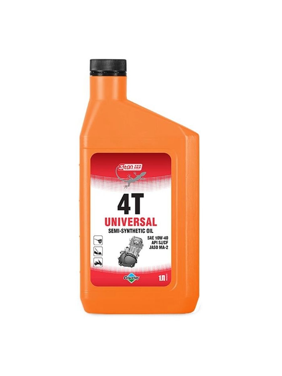 3TON Country 4T UNIVERSAL ST-504 API SJ/CF 10W-40 Масло моторное, Полусинтетическое, 1 л