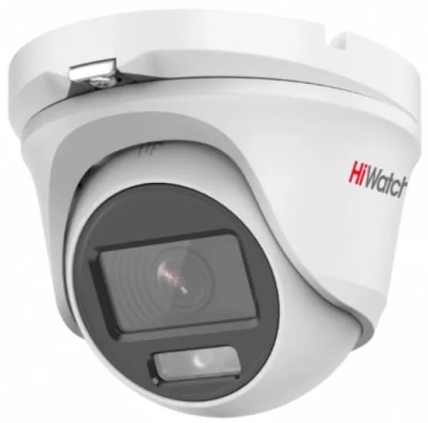 Камера видеонаблюдения аналоговая HiWatch 2.8-2.8мм HD-CVI HD-TVI цв. корп.:белый (DS-T503L(B)(2.8MM))