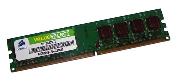 Corsair Оперативная память DDR2, 533 МГц, 1 x (VS1GB533D2)