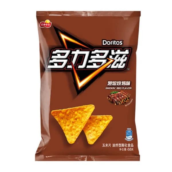 Чипсы из кукурузы со вкусом барбекю "Flame" 68 г