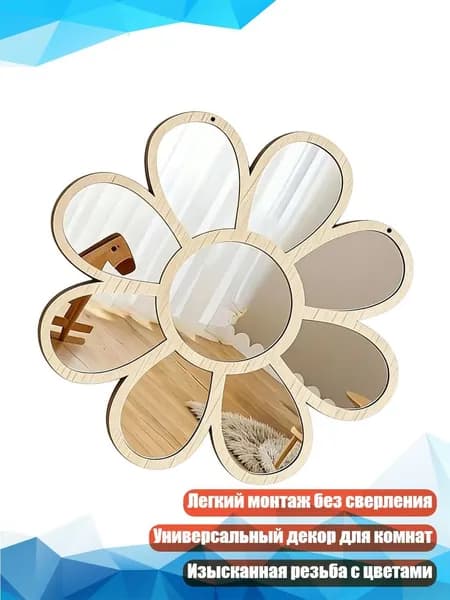Зеркало интерьерное, 1 шт