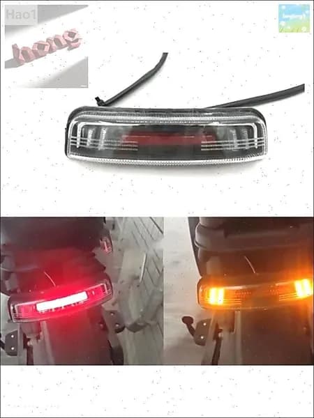 Задний фонарь с поворотниками (12V 48V 60V ), для citycoco электросамоката / электровелосипедов