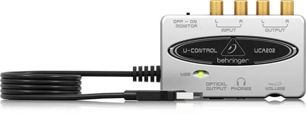 Behringer UCA202 - Аудиоинтерфейс