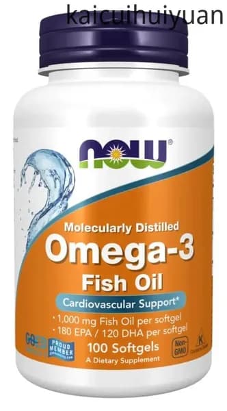 Омега 3 NOW Omega-3 Fish Oil 1000 мг рыбий жир, 100 гелевых капсул