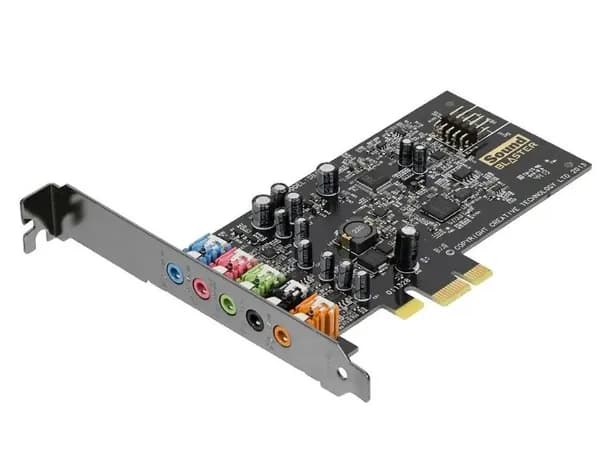 Звуковая карта Creative 5.1 SB1570 1570 Creative Audigy Sound Blaster Fx 5.1 внутренняя, разъём PCI-E x1, для современных компьютеров, ОГРОМНАЯ разница со встроенной!