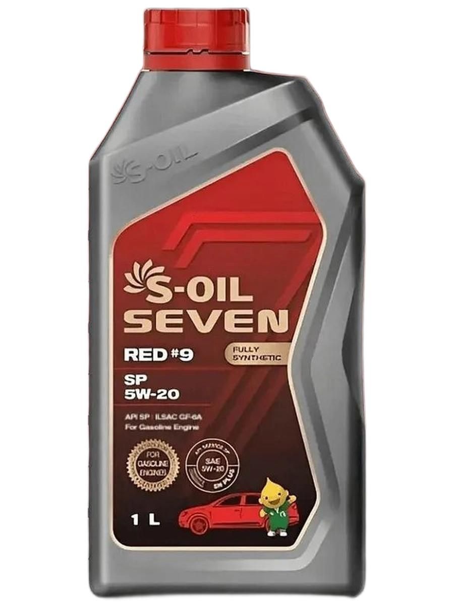 S-OIL SEVEN RED #9 SP 5W-20 Масло моторное, Синтетическое, 1 л
