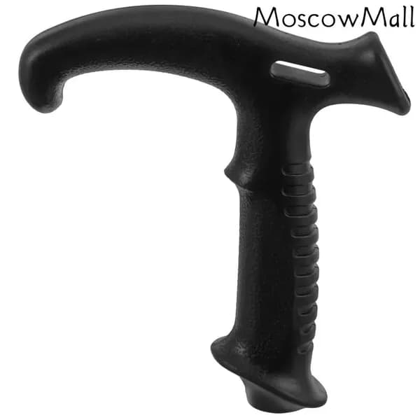 Черная Замена Рукоятки Для Костылей Из Пластика 15.00X13.50X3.50Cm