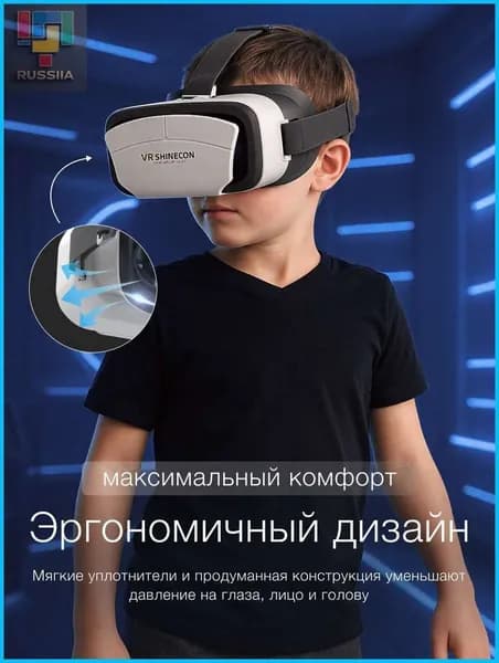 VR очки для смартфона / Очки виртуальной реальности-T&M