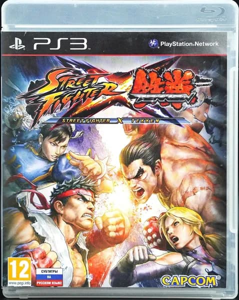 Игра Street Fighter X Tekken PS3 Русские субтитры