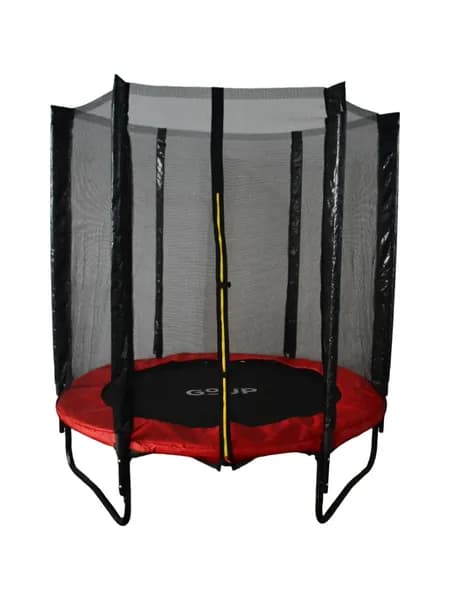 Батут GoUP Prestige 6FT, с сеткой, красный