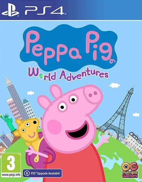 Игра Peppa Pig World Adventures (Свинка Пеппа вокруг света) PS4 Диск на PlayStation 4