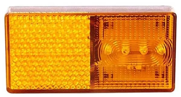 Фонарь боковой светодиодный желтый 24V арт. 431.3731