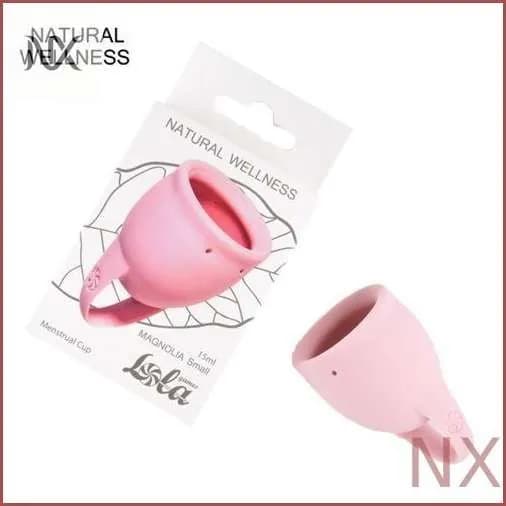 Lola Games Менструальна чаша Natural Wellness Magnolia light pink 15 мл