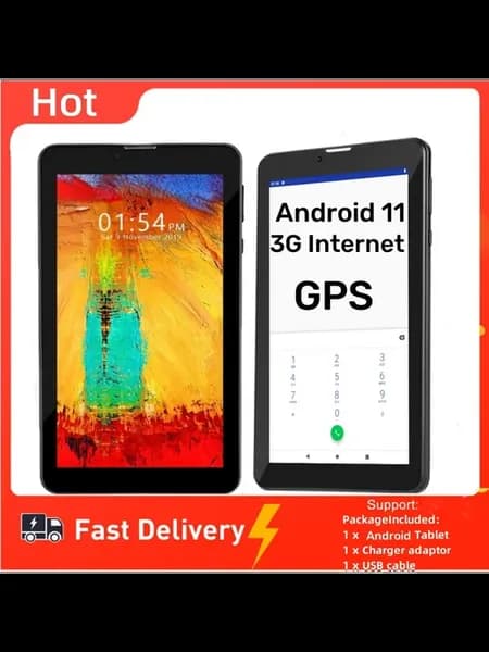Планшет 7", 2 16ГБ, Wi-Fi+3G, Android