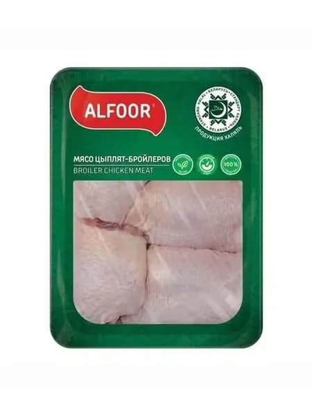Бедро цыпленка-бройлера Alfoor халяль охлажденное 750 г