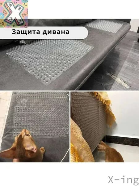 X-ing Скат-мат 42x33.8 см для защиты мебели и растений от кошек и собак
