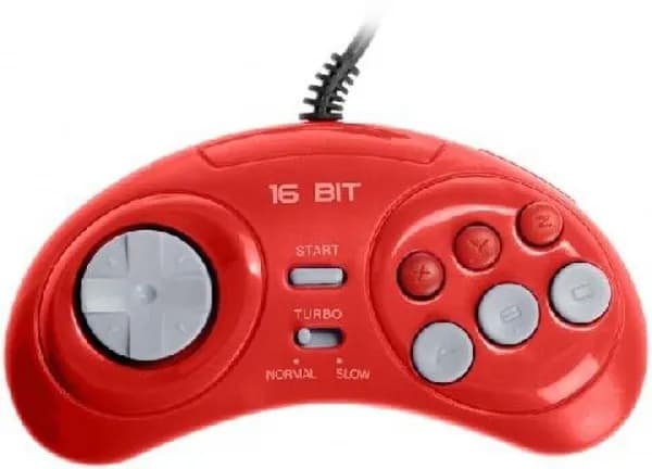 16 bit Геймпад, красный