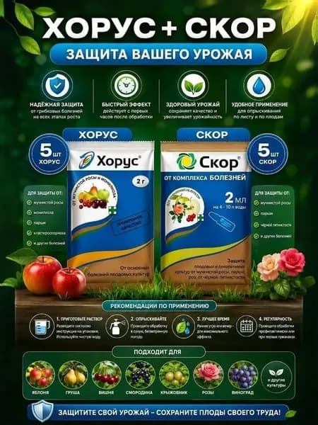 Хорус Скор фунгицид набор 10 шт