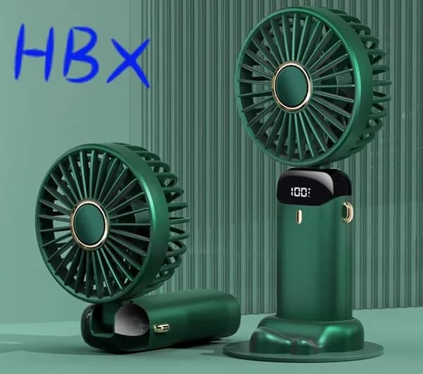 Портативный вентилятор 019d54aedb167e5b81a84093b152d5fe, темно-зеленый