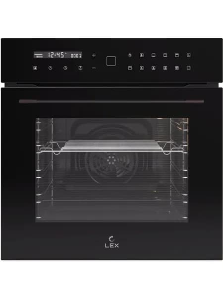 Духовой шкаф электрический Lex EDS 101 BBL черный (CHAO000411)