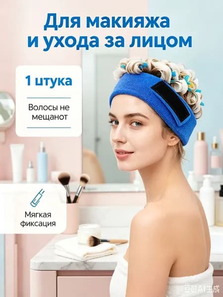 Повязка на голову защита от химической завивки