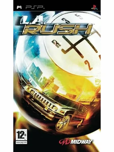 PSP игра L.A. Rush