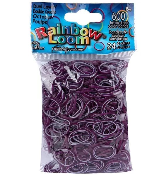 Резинки RAINBOW LOOM Осьминог. Перламутр. Octopus Pearl B0183