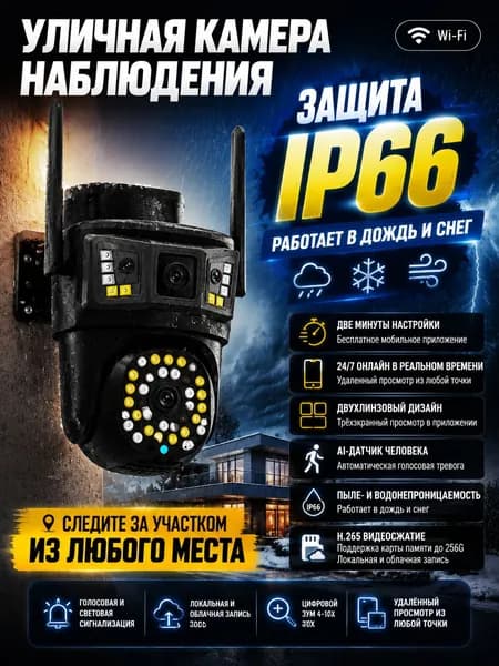 Камера видеонаблюдения wifi для дома камера видеонаблюдения wifi уличная