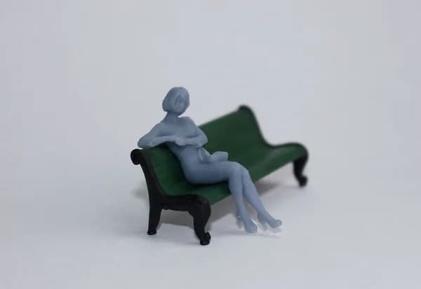 "Марина" Фигурка в масштабе 1:43 для диорам и макетов.ТОЛЬКО ФИГУРКА
