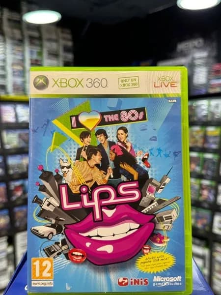 Игра Lips: I Love the 80s (Xbox 360) (Box)