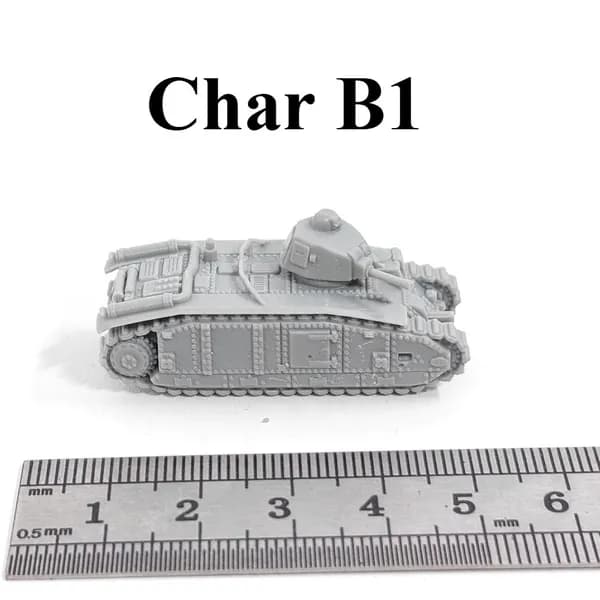 Миниатюрная модель танка в масштабе 1:144, изготовленная из смолы с помощью 3D-печати, Вторая мировая война, Великобритания, Франция, Италия, Польша, Япония, танки H39/Matilda/Churchill/Char B1