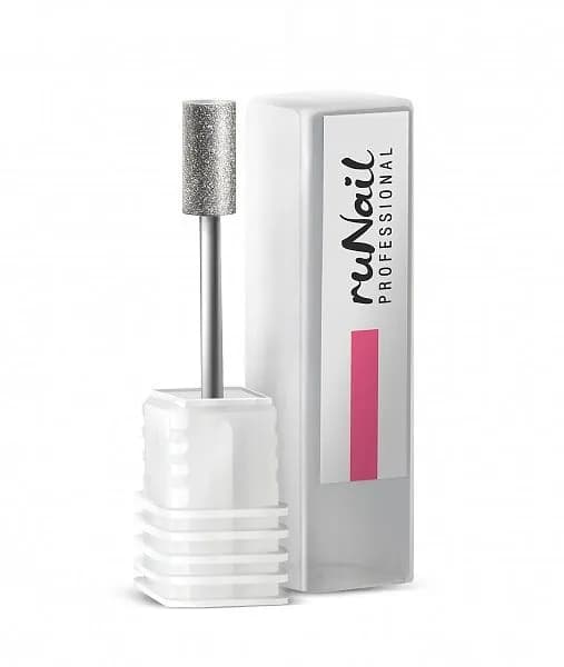 Runail Фреза алмазная, диам.: 6,6*12,6 мм, средняя насечка №1601