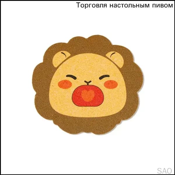 Детские губки для купания PVA с животными