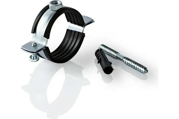 Хомут 1 1/4" (40-45мм) с саморезом (М8) 1 шт