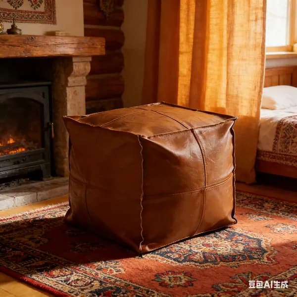 Сундук, Искусственная кожа, 40х40х40 см