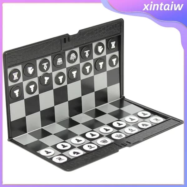 Магнитные шахматы, портативный набор, для игры в дороге