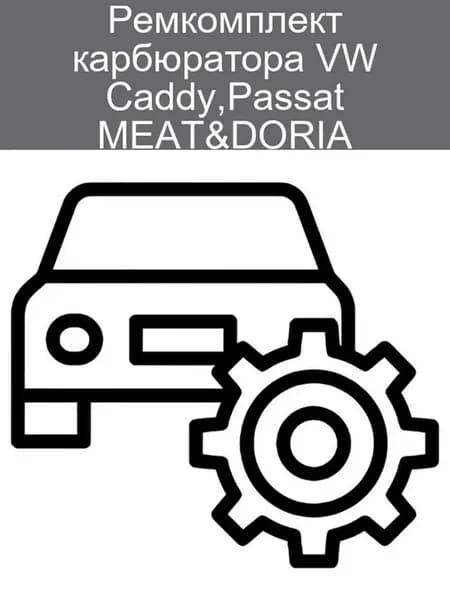 Ремкомплект карбюратора VW Caddy Passat N751