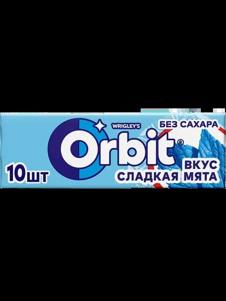 Жевательная резинка Сладкая мята, 13,6г, 2шт