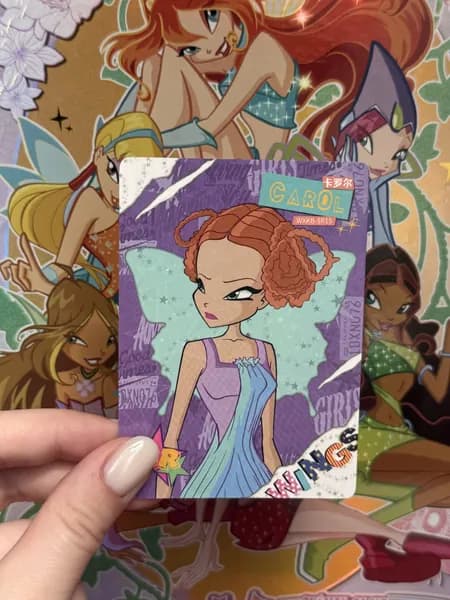 Коллекционная карточка винкс Winx ранг SR Carol 2025