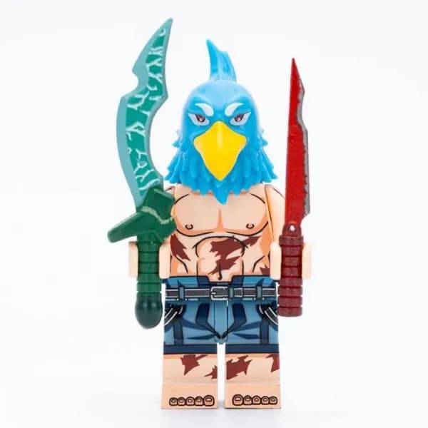 AC0001 Shangri-La Frontier Sunraku, аниме, cartoon, строительные блоки, совместимые с Lego