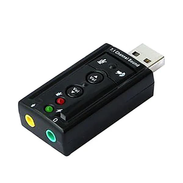 Внешняя звуковая карта USB 7.1/адаптер для наушников с микрофоном/аудио адаптер/переходник для наушников