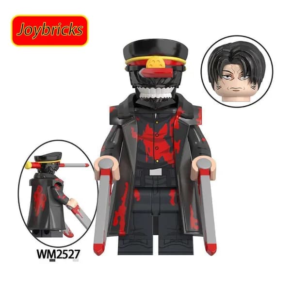 Мини-фигурки Человек-бензопила главные герои, совместимы с Lego