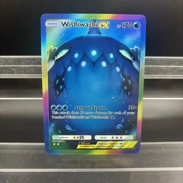 Коллекционные карты TCG POCKET: Kingdra, Lycanroc, Tapu Koko ex. Ручная работа, классические игровые аниме-карты, подарок и сувенир