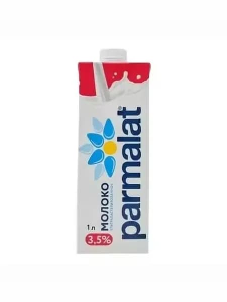 Молоко 3,5% ультрапастеризованное 1 л Parmalat БЗМЖ