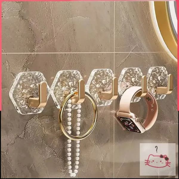 Крючки самоклеющиеся 5 шт усиленные